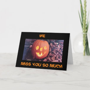 IK WOU DAT WE DIT "IN PERSOON" HALLOWEEN KONDEN ZE KAART