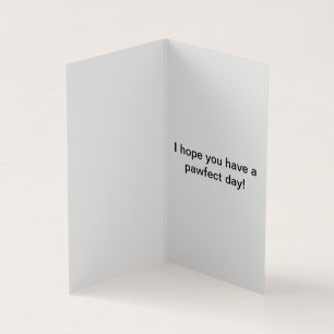 Ik Wuff Jou! Westie Verjaardagskaart Kaart