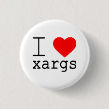 Ik ❤️ xargs knop