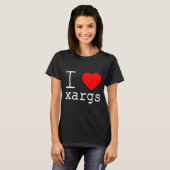 Ik ❤️ xargs t-shirt (Voorkant volledig)