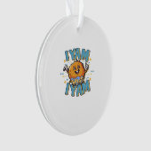 Ik Yam Wat Ik Yam Classic Design Voor Thanksgiving Ornament (voorkant)