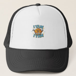 Ik Yam Wat Ik Yam Classic Design Voor Thanksgiving Trucker Pet