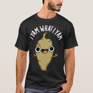 Ik Yam wat ik Yam Cute Veggie Pun T-shirt