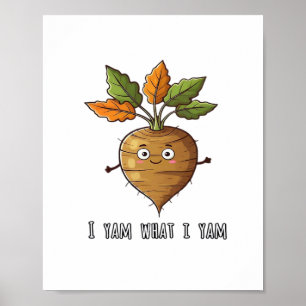 Ik Yam Wat Ik Yam Schattigee en gezellige Autumn D Poster
