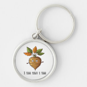 Ik Yam Wat Ik Yam Schattigee en gezellige Autumn D Sleutelhanger