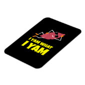 Ik Yam Wat Ik Yam Zoete Aardappel Thanksgiving Lui Magneet (Linkerzijde)