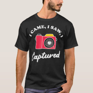 Ik zag dat ik grappige fotografie had vastgelegd t-shirt