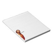 Ik zag dat Jezus Lined Blocnote (Schuin)
