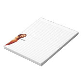 Ik zag dat Jezus Lined Blocnote (Gedraaid)