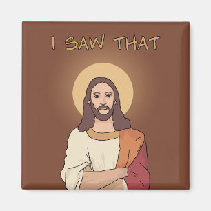 "Ik zag dat" Jezus Magnet Magneet