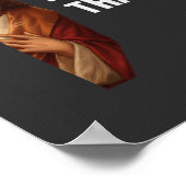 Ik zag dat Jezus Meme Poster (Hoek)