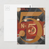 Ik zag de afbeelding 5 in Gold Briefkaart (Voorkant / Achterkant)