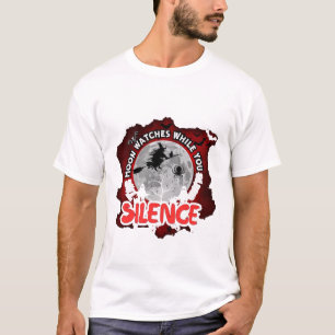 Ik zag de maan terwijl je sliep t-shirt