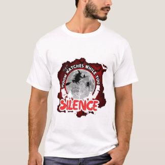 Ik zag de maan terwijl je sliep t-shirt