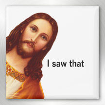 Ik zag die Jezus Magnet