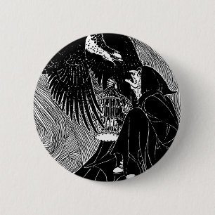 Ik zag drie heksen Button