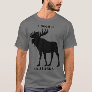 Ik zag een eland in Alaska TShirt
