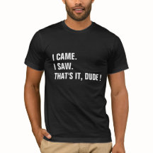 ik zag Shirt grappig hemddesign
