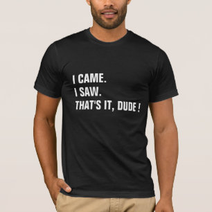 ik zag Shirt grappig hemddesign