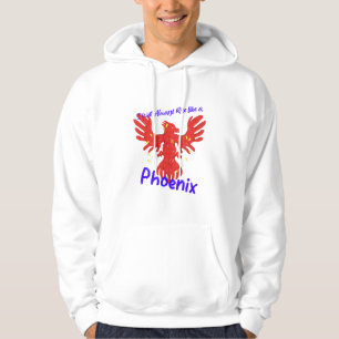 Ik zal altijd als een Phoenix opstaan. Hoodie