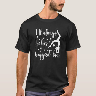 Ik zal altijd haar grootste Fan Gymnastic Premium T-shirt