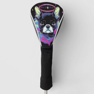 Ik zal altijd houden van Boston Terrier Dog 004 Golfheadcover