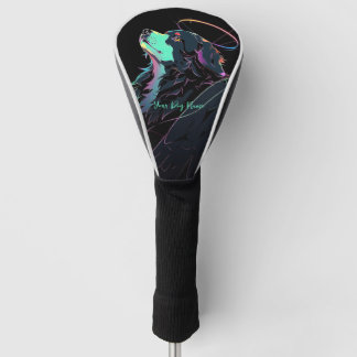 Ik zal altijd van Berner Berghond 001 houden Golfheadcover