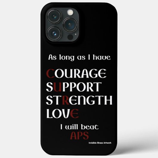 Ik zal...APS Case-Mate iPhone Case (Achterkant)
