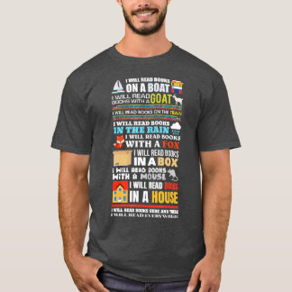 Ik zal boeken lezen op een cadeautje voor lezen t-shirt