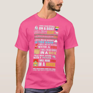 Ik zal boeken lezen op een cadeautje voor lezen t-shirt