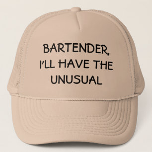 Ik zal de ongewone trucker pet
