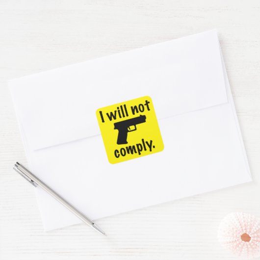 IK ZAL DE Sticker NIET VOLTOOIEN (Envelop)