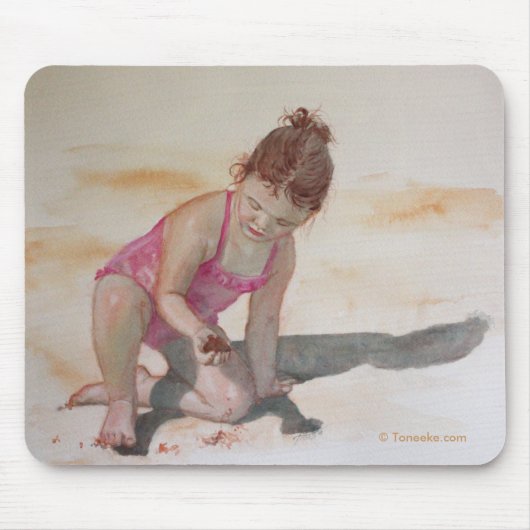 Ik zal een berg bouwen muismat (Voorkant)