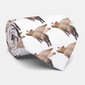 Ik zal een stropdas draag als varkens vliegen (Opgerold)