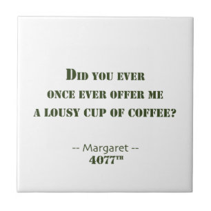 Ik zal geen Pistool dragen Tegeltje