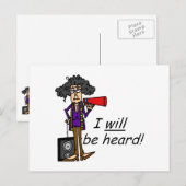 Ik zal gehoord worden briefkaart (Voorkant / Achterkant)