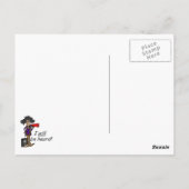 Ik zal gehoord worden briefkaart (Achterkant)