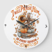 Ik zal hem prijzen... grote klok (Voorkant)