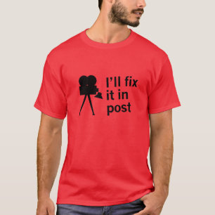 Ik zal het in de post repareren t-shirt