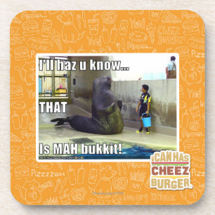 Ik zal het je laten weten bier onderzetter