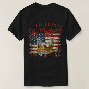 Ik Zal In De Achtertuin Zijn Bourbon & Sigarenlief T-shirt