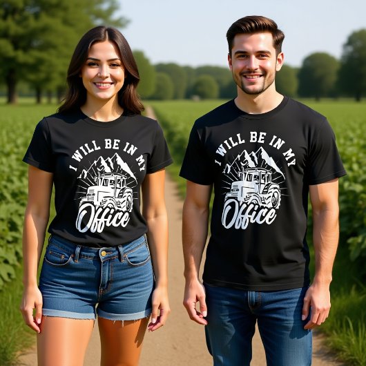 IK ZAL IN MIJN KANTOOR ZIJN T-SHIRT