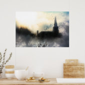 Ik zal Inspirerend poster wegvliegen (Keuken)