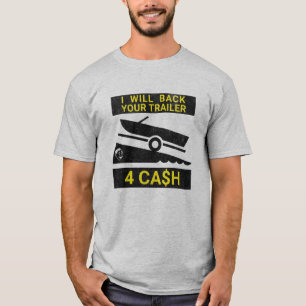 Ik zal je aanhanger teruggeven voor cash - funny v t-shirt