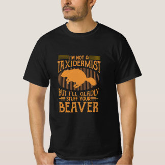 Ik zal je bever graag volproppen t-shirt