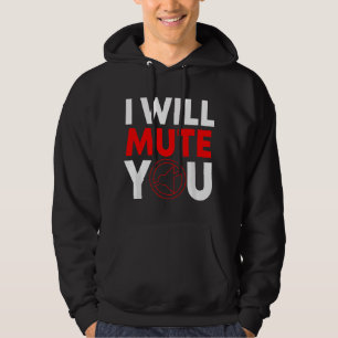 Ik zal je dempen Audio geluidstechnicus Opname Edi Hoodie
