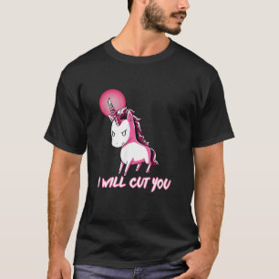 Ik Zal Je Eenhoorn Eenhoorn Grappige Caticorn Knip T-shirt