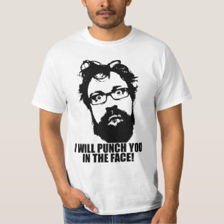 IK ZAL JE IN HET GEZICHT PUNTEREN T-SHIRT