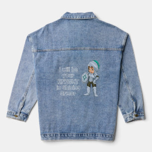 Ik zal je nacht zijn in het schitteren van Kindere Denim Jacket