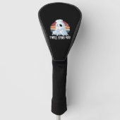 Ik zal je neersteken in shirt, Ghost Nurse Hallowe Golfheadcover (Voorkant)